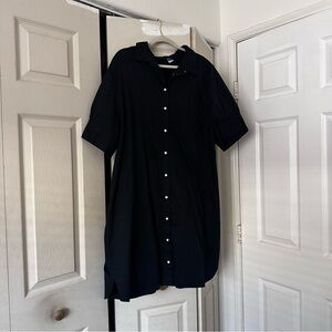 Classic Black Midi Dress